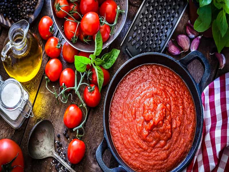 تصویر 2 از رب گوجه فرنگی خانگی انتخابی پرمایه برای غذای اصیل